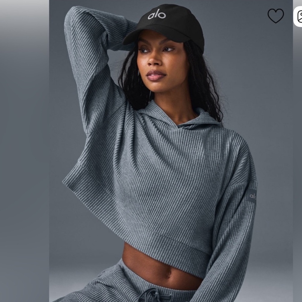 Alo Muse Hoodie - Steel Grey Heather